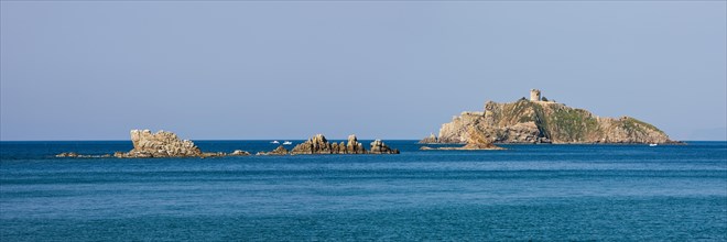 Islands of Scoglio and Isolotto dello Sparviero off Punta Ala
