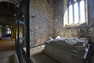 Chapel and tomb of the 8th Duke of Argyll of the Christian Iona Abbey