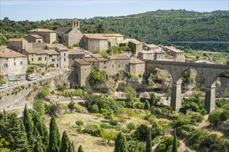 Townscape of Minerve