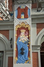 Relief of the Virgin Mary with the infant Jesus