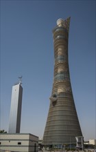 Mosque and the Aspire Tower