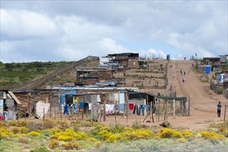 A new settlement along the N2 highway