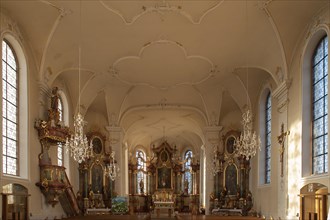 Chancel of the parish church of St. Johann Baptist