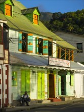 Colourful house in Soufriere