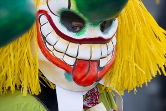 Mask at the Morgenstraich carnival parade