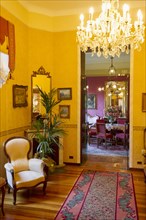 Living room of an Art Nouveau villa