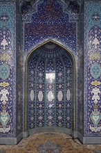 Decorative niche for the Imam