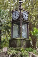 Water clock in the park at the Pincio