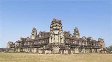 The first level of the Angkor Wat complex