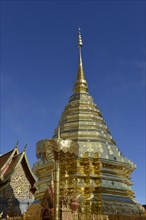 Golden Chedi at Wat Phra That Doi Suthep Temple