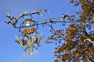 Hanging sign of Gasthof Adler