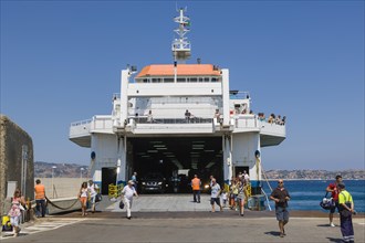 Ferry boat at Reggio di Calabria ferry station