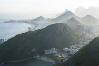View from the Sugarloaf Mountain or Pao de Acucar