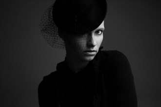 Woman wearing a hat