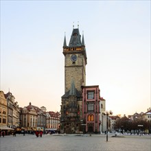 Eastern side of Old Town Hall on Old Town Square
