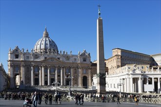 St Peter's Square with St Peter's Basilica