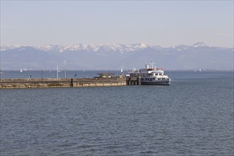 Excursion boat on Lake Constance