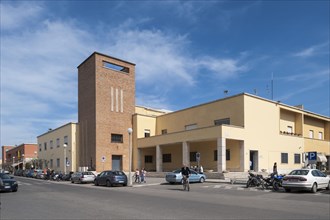 Historical party headquarters of the Italian Fascists with a tower