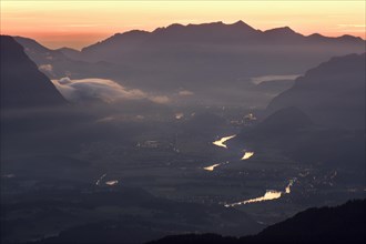 Inn Valley in the early morning