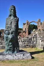 Statue of Saint Cuthbert of Lindisfarne