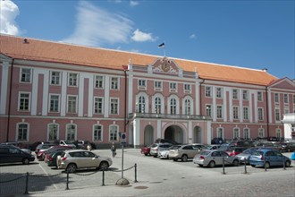 Parliament building in a wing of Toompea Castle