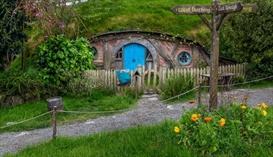 Hobbit-hole in Hobbiton