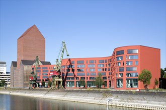 State Archives of North Rhine-Westphalia in Duisburg Inner Harbour