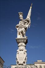 Statue of St. Florian on Market Fountain or Floriani Fountain