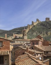 Historic centre with a part of the city walls of Albarracin