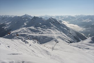 Silvretta Montafon skiing region