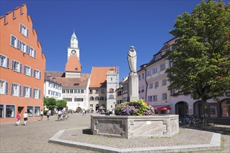 Hofstatt with city hall and minster