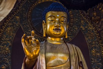 Golden Buddha statue