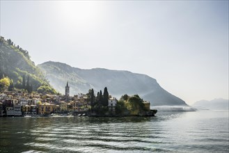 Village on the lake