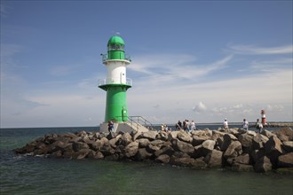Lighthouse on the western pier