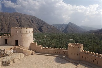 View from Nakhal Fort or Husn Al Heem
