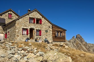 Aiguilles Rouges mountain hut