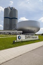 BMW Welt or BMW World with the BMW Museum and BMW Headquarters