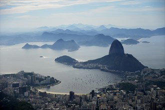 Sugarloaf Mountain and the Bay of Botafogo