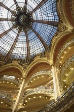 The dome of the Galeries Lafayette