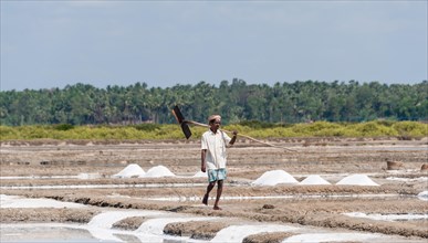 Saline worker