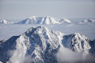 Gratlspitze Mountain in winter