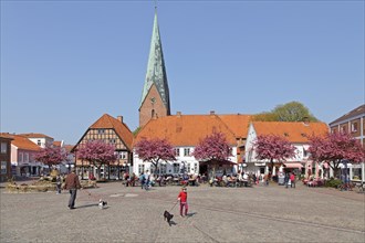 Market square and St. Michaelis Church