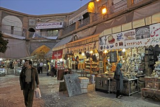 Shops in a historic caravanserai