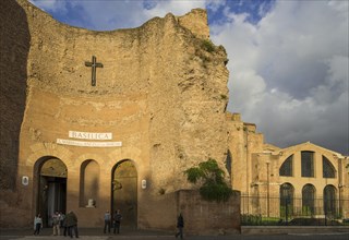 Front of the Basilica di Santa Maria degli Angeli e dei Martiri