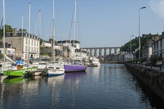 Boats on the Morlaix River
