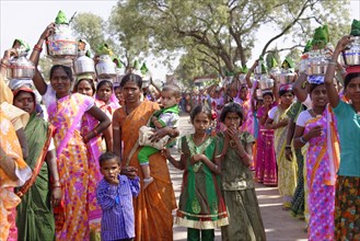 Indian women at a parade
