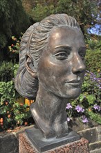 Bust of Countess Sonja Bernadotte of Wisborg