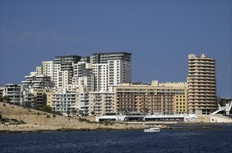 View of the town of Sliema