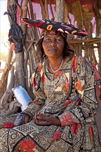 Herero woman with typical headdress