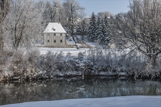 Goethe's Garden House in winter